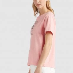Bestpreis ✨ Khujo HELA - T-Shirt Print - Rosa, Damen 🤩 -khujo Verkaufsladen 1df0a99bf18449c289bdac7659baf93b