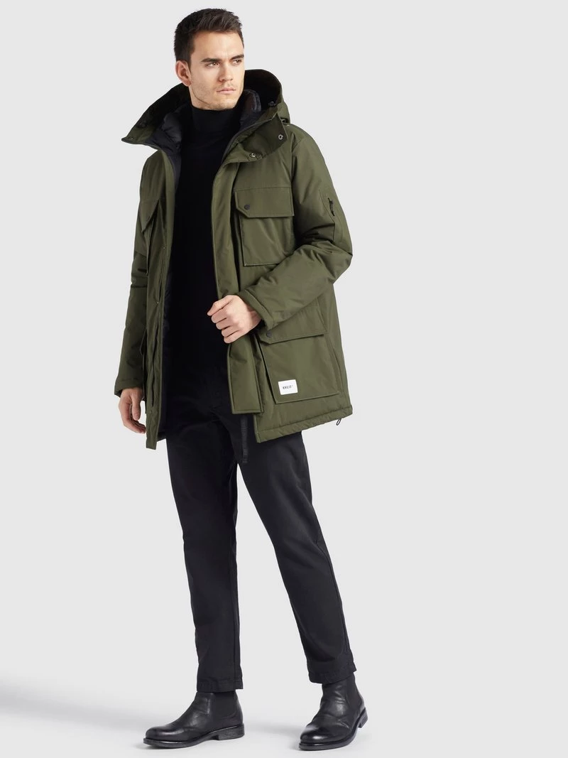 Billig 🌟 Khujo HAMLET - Winterjacke - Dunkeloliv, Herren 🧨 2 Billig 🌟 Khujo HAMLET - Winterjacke - Dunkeloliv, Herren 🧨 – Bild 2