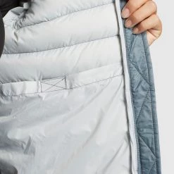 Coupon 🛒 Khujo LOVINA2 SHINE - Leichte Jacke - Blaugrau, Damen 🎁 -khujo Verkaufsladen 1f0416ebd3fe46f7a854e7dce1bccc55