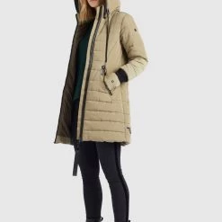 Top 10 ✔️ Khujo SHINE - Wintermantel - Beige, Damen ⌛ -khujo Verkaufsladen 2078875e9a614bd192ad4bd1fabbbb83