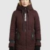 Blitzangebot 🌟 Khujo JERRY PRIME - Wintermantel - Weinrot, Damen 👏