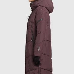 Top 10 👍 Khujo SONJE3 - Wintermantel - Weinrot, Damen 🔥 -khujo Verkaufsladen 20c27e9b051345c697e48441010c44bd