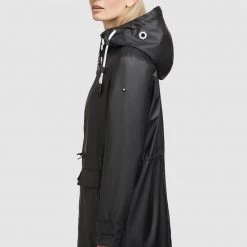 Billig 💯 Khujo VEGA - Parka - Schwarz, Damen 🌟 -khujo Verkaufsladen 20d65f2ba7d44bc0ac41ea3e742025df