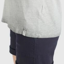 Großhandel 🔔 Khujo PERGOLA - T-Shirt Basic - Grau, Damen ⭐ -khujo Verkaufsladen 2227a449fd0249899168ea07f77d720c