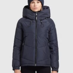 Aktion ❤️ Khujo ESILA - Winterjacke - Dunkelblau, Damen 🔥 -khujo Verkaufsladen 222f01f9e8484d659068b71799e99dd4