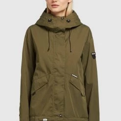Beste Bewertungen von 💯 Khujo FRIPS - Übergangsjacke - Dunkeloliv, Damen ⭐