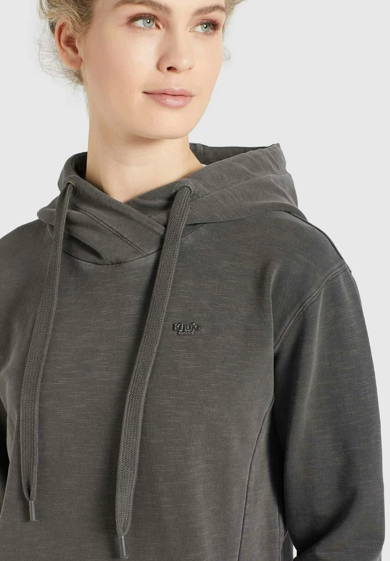 Am billigsten 🛒 Khujo HALOUMA - Freizeitkleid - Grau Gewaschen, Damen ⭐ 4 Am billigsten 🛒 Khujo HALOUMA - Freizeitkleid - Grau Gewaschen, Damen ⭐ – Bild 4