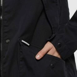 Besorgen 😀 Khujo AIRA2 - Parka - Schwarz, Damen 🔔 -khujo Verkaufsladen 2347651e2480420e99ea462ae13019cc