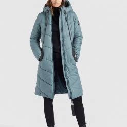 Top 10 ⌛ Khujo ARIBAY - Wintermantel - Blaugrau, Damen 🎉 -khujo Verkaufsladen 23bdb9e5237a4fcba1d6ffee1d61b60b