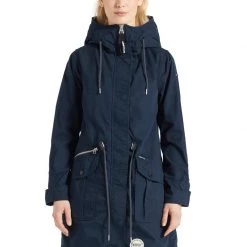 Aktion ✨ Khujo NANDA2 - Parka - Dunkelblau, Damen ⌛ -khujo Verkaufsladen 23dbd6c441e3498c84d7bc5d6d53355a