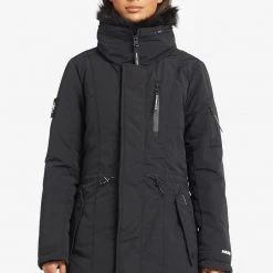 Blitzangebot 🔥 Khujo LIZIE - Wintermantel - Black, Damen 👏