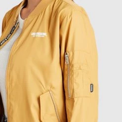 Neu 🤩 Khujo KALIA - Bomberjacke - Beige/yellow, Damen 🌟 -khujo Verkaufsladen 24abaf4758b0435f9a215978ebf57801
