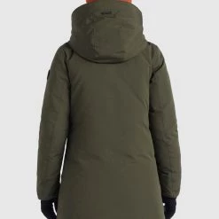 Bester Verkauf 🔔 Khujo CLEAO - Wintermantel - Dunkeloliv, Damen 👏 -khujo Verkaufsladen 24b6481ddf964c57b753144a02cea597