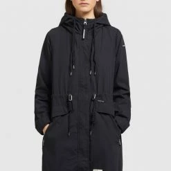 Bestes Angebot 🔥 Khujo NANDA3 - Parka - Schwarz, Damen 🧨