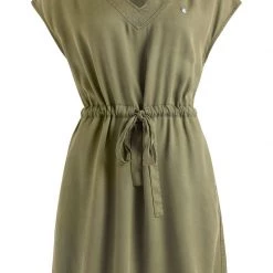 Blitzangebot 😀 Khujo ANNELI - 👖 Jeanskleid - Khaki Gewaschen, Damen 🛒 -khujo Verkaufsladen 25f92d2f4cbd436f9ad2ceac9d249714