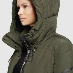 Blitzangebot 🌟 Khujo SONJE3 - Wintermantel - Dunkeloliv, Damen 👏 -khujo Verkaufsladen 2631ea3a9ca740fc8d581b724c025a5c