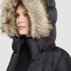 Bestes Angebot ⭐ Khujo IRELIA - Wintermantel - Schwarz, Damen 🛒 -khujo Verkaufsladen 26379c33b94f47e48f079988709111b4