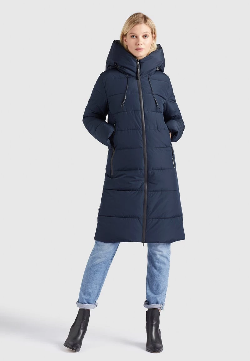Coupon ⌛ Khujo JILIAS - Wintermantel - Dunkelblau, Damen 🌟 1 Coupon ⌛ Khujo JILIAS - Wintermantel - Dunkelblau, Damen 🌟