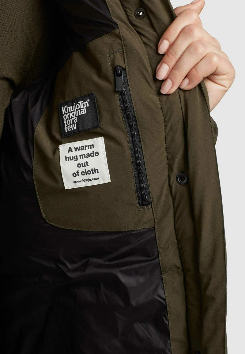 Bester Verkauf ✔️ Khujo DAKOTA - Wintermantel - Khaki, Damen 👏 8 Bester Verkauf ✔️ Khujo DAKOTA - Wintermantel - Khaki, Damen 👏 – Bild 8