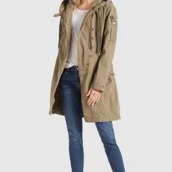 Aktion 😍 Khujo ZARIA - Parka - Army, Damen 💯 -khujo Verkaufsladen 277635ce9f4c4d148e4ac25613ad4053