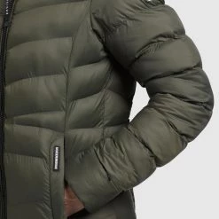 Bestpreis 🔥 Khujo INGRAM SHINE - Wintermantel - Dunkeloliv, Damen 🌟 -khujo Verkaufsladen 2838c63376e94a3cbe6e6edfcb14fa19