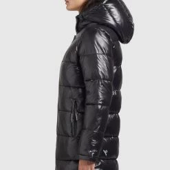 Blitzangebot 😍 Khujo WENCKE SHINY - Winterjacke - Schwarz, Damen 👏 -khujo Verkaufsladen 2894011863a24c16b712e690dde4ab43