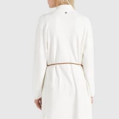 Budget 🤩 Khujo PERKY WITH BELT - Strickjacke - Beige, Damen 👍 -khujo Verkaufsladen 294af814e8b74d16a90f81c4ae61a344