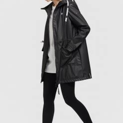 Billig 💯 Khujo VEGA - Parka - Schwarz, Damen 🌟 -khujo Verkaufsladen 296ade0c70d540e99f09bd940eb0b120