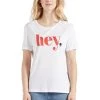 Bestpreis 😀 Khujo BANANI HEY - T-Shirt Print - Weiß, Damen ✨