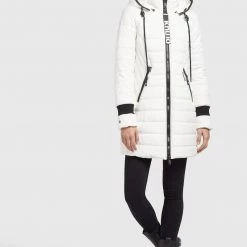 Blitzangebot ✔️ Khujo SHINE2 STRUCTURED - Wintermantel - Naturweiß, Damen 👏 -khujo Verkaufsladen 2ab99ab5307d484eb9da8995094d259f