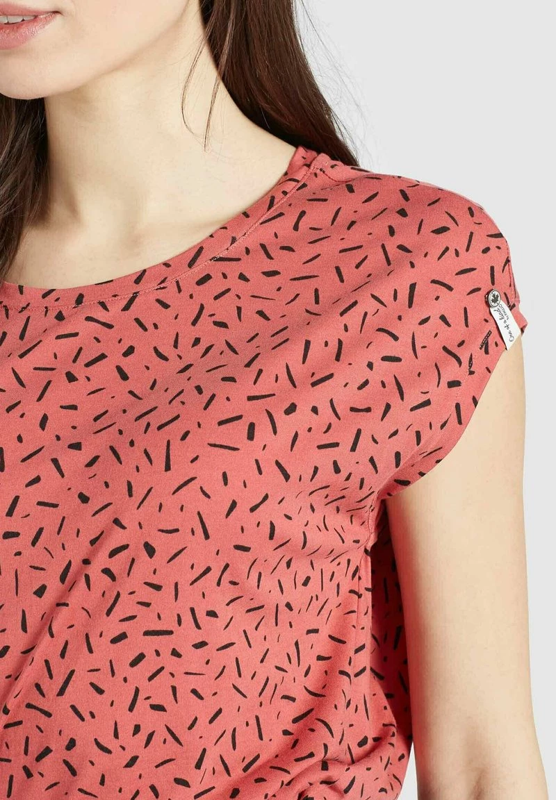 Neu 🎉 Khujo TALAJA - T-Shirt Print - Rosa-schwarz Gemustert, Damen 🥰 8 Neu 🎉 Khujo TALAJA - T-Shirt Print - Rosa-schwarz Gemustert, Damen 🥰 – Bild 8