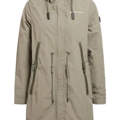 Budget 😉 Khujo ADDA - Parka - Graugrün, Damen 🥰 -khujo Verkaufsladen 2b107bd7a68c417897d0b9995b6e304b