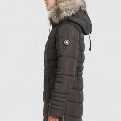 Schlussverkauf 💯 Khujo AMARAY2 - Wintermantel - Dunkelgrau, Damen 🎁 -khujo Verkaufsladen 2bd389b1fa374b7198192c8f45e08b06