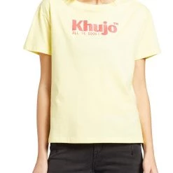 Beste Bewertungen von ✨ Khujo MARLENIA LOGO - T-Shirt Print - Yellow, Damen 🤩 -khujo Verkaufsladen 2cae63070742453faf615ee09cae015d
