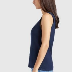 Budget 🎁 Khujo MACY - Top - Dark Blue, Damen 🎉 -khujo Verkaufsladen 2d1e5ebc5eab48a2a87a2a0fba0b9cee