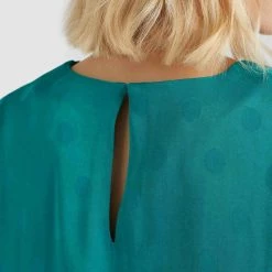 Am billigsten 🥰 Khujo Bluse - Blaugrün, Damen 🔥 -khujo Verkaufsladen 2fbe591765114b39bf69d2d790c569a0