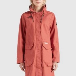 Neu 🎁 Khujo TIKVA - Parka - Red, Damen 🌟