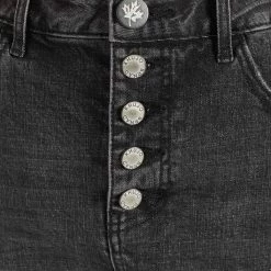 Aktion ❤️ Khujo MAXIMA - 👖 Jeansrock - Schwarz Gewaschen, Damen ❤️ -khujo Verkaufsladen 316638ee24014105a625483d4c8541c9