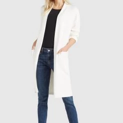 Budget 🤩 Khujo PERKY WITH BELT - Strickjacke - Beige, Damen 👍