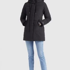 Budget 🌟 Khujo SHERMA2 - Wintermantel - Schwarz, Damen ⌛ -khujo Verkaufsladen 31daba1be6b34fbf91e80521a5a55647