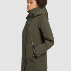 Aktion 🥰 Khujo VIONA2 - Wintermantel - Dunkeloliv, Damen ⌛ -khujo Verkaufsladen 321b5fcf63494640909fbf1658240d99