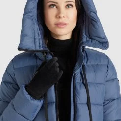 Billig 👍 Khujo YACI - Wintermantel - Blau, Damen ✨ -khujo Verkaufsladen 326544606a754a9dbfc6187dafd14d66