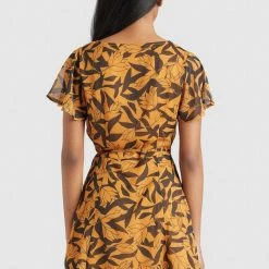 Bestes Angebot 🎁 Khujo VARVARA - Freizeitkleid - Orange/black, Damen 😍 -khujo Verkaufsladen 32c765252ee54931a037d93cf9254776