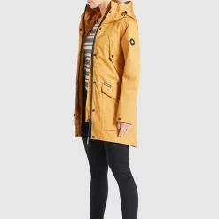 Brandneu 🤩 Khujo AIRA - Parka - Gelb, Damen ⭐ -khujo Verkaufsladen 32fd8b37dc9f4117a37b9860a324d271
