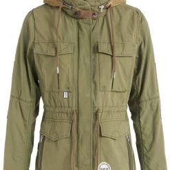 Rabatt 🤩 Khujo PAOLA2 - Parka - Oliv, Damen 🤩 -khujo Verkaufsladen 34c4823afce1480bb6b19f9495300345
