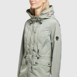 Neu 😀 Khujo DEBBY - Leichte Jacke - Blassgrün, Damen 😀 -khujo Verkaufsladen 3508721e855f4d1d854bd1dd00385fb1