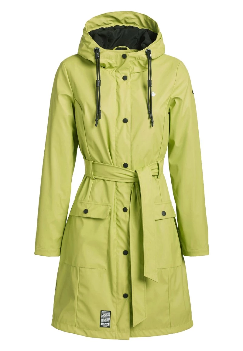 Budget ❤️ Khujo GLENNA - Regenjacke / Wasserabweisende Jacke - Giftgrün, Damen 🌟 6 Budget ❤️ Khujo GLENNA - Regenjacke / Wasserabweisende Jacke - Giftgrün, Damen 🌟 – Bild 6
