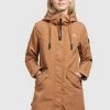 Beste Bewertungen von 🧨 Khujo GAMES - Parka - Toffee, Damen 💯