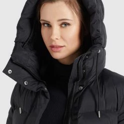 Auslauf ⌛ Khujo SELANIE - Winterjacke - Schwarz, Damen ✨ -khujo Verkaufsladen 36bbf1f903874e02be5b1d7290f04f45