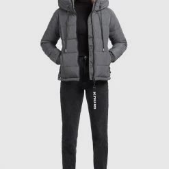 Brandneu ⌛ Khujo LILENA - Winterjacke - Grau, Damen 🌟 -khujo Verkaufsladen 37254ba0016246d0bc61de1ba20292a7